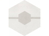 Μονόχρωμο Decorato Εξάγωνο τσιμεντοπλακάκι Cimi48